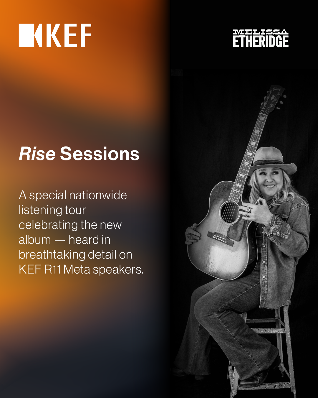 KEF x Melissa Etheridge – RISE Listening Event