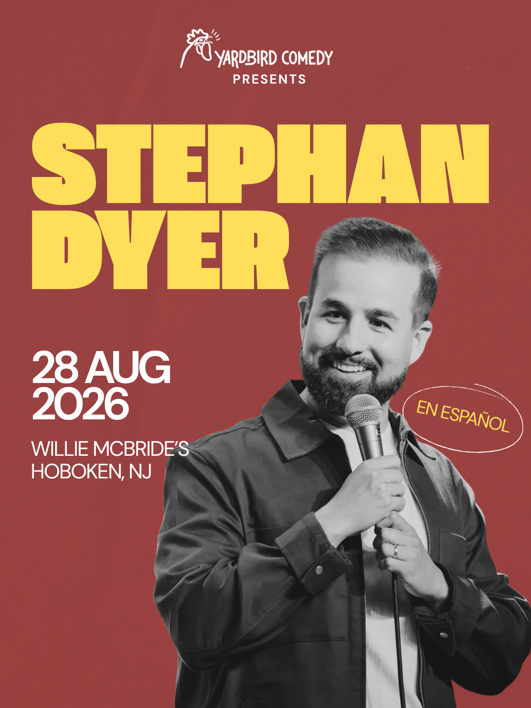 Stephan Dyer (En Español) At Willie McBride’s In Hoboken