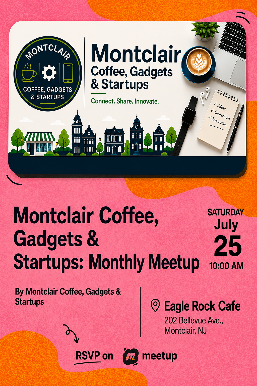 Montclair Coffee, Gadgets & Startups