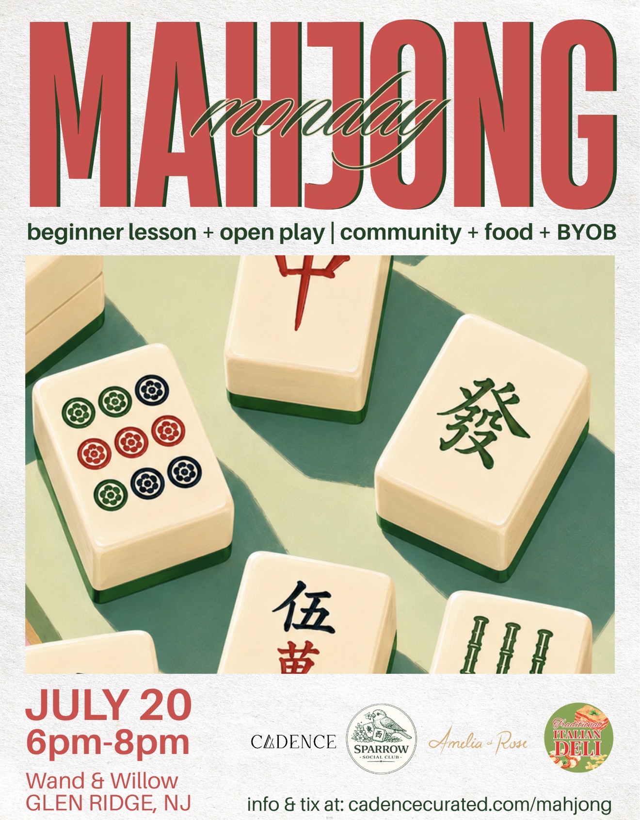 Mahjong Monday | Mix & Mingle