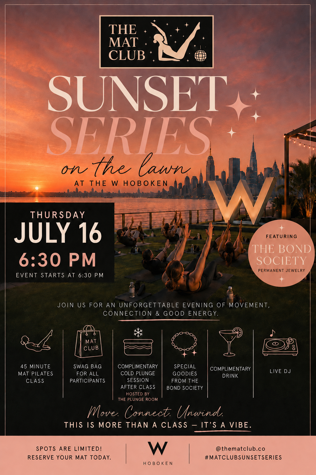 The Mat Club x The W Hoboken