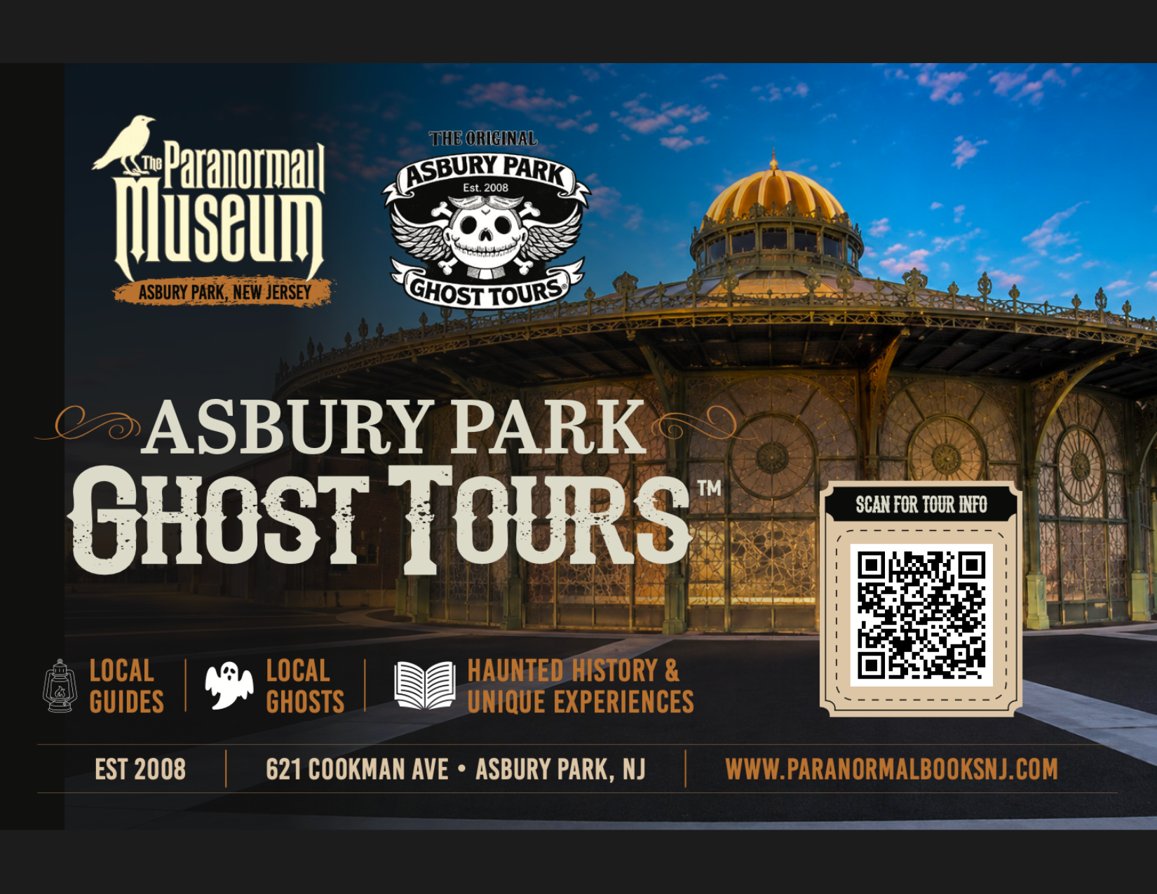 The Original Asbury Park Ghost Tour: Ghosts of the Boardwalk
