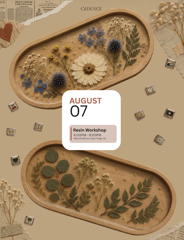 Pieces of You: Resin Workshop & Italian Charm Bar