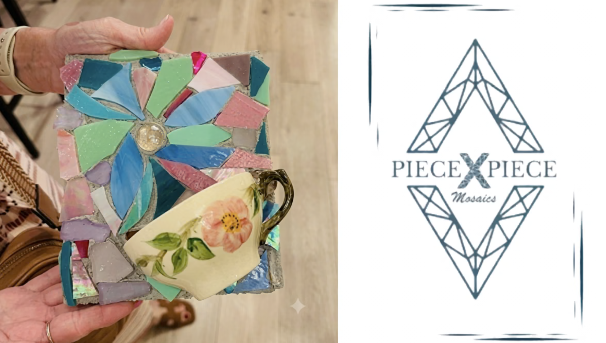Mosaic Workshop with Piece X Piece