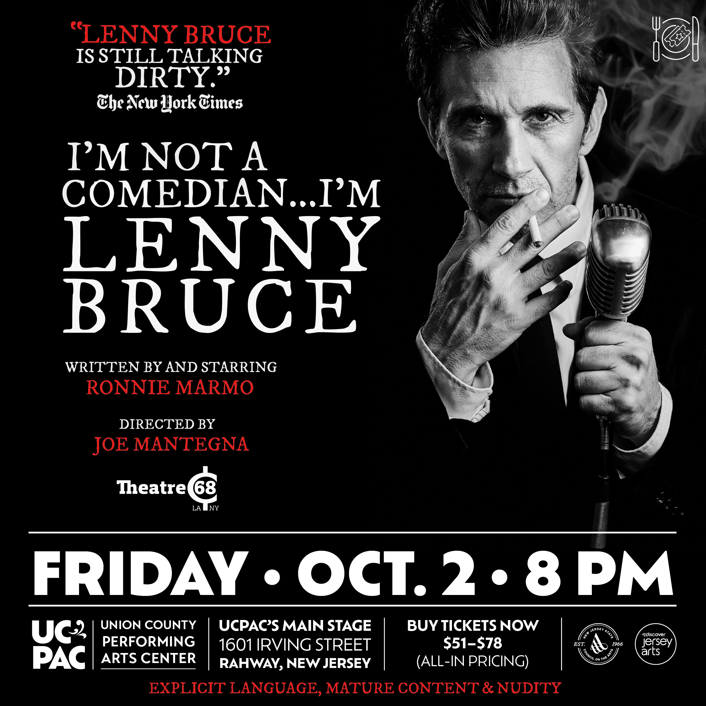 I’m Not A Comedian…I’m Lenny Bruce