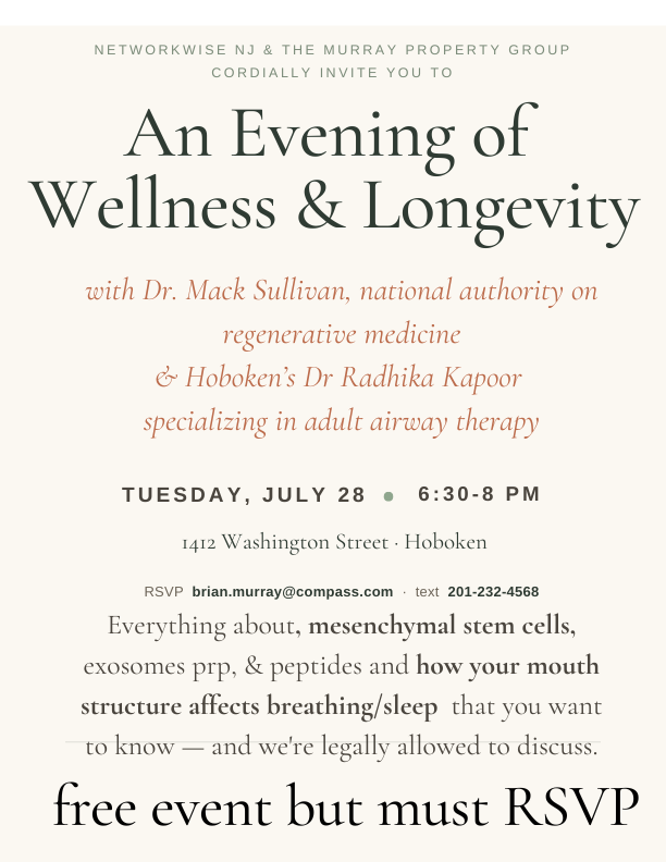 Wellness & Longevity Discussion (Regenerative Medicine and Sleep)