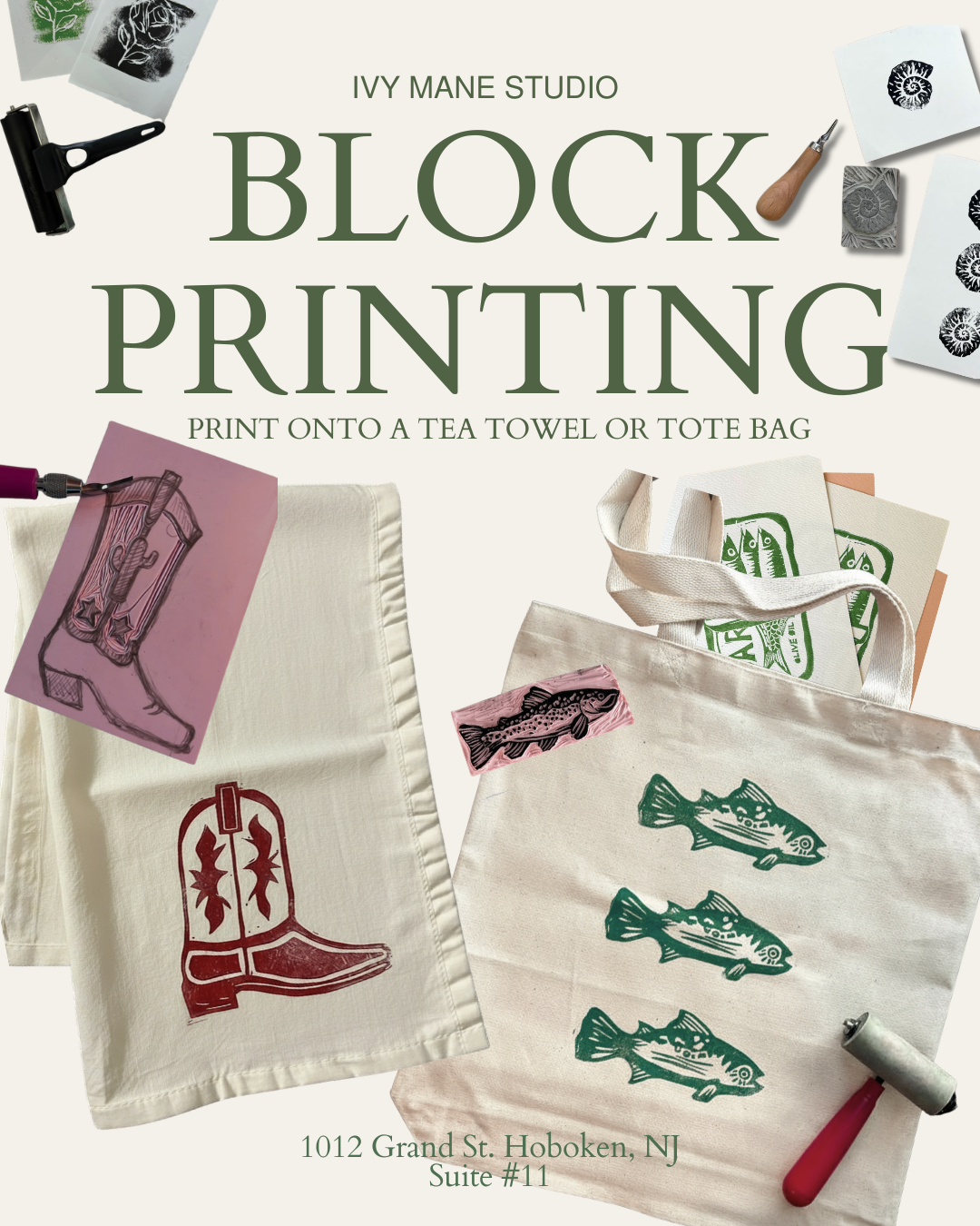 Block Printing Party