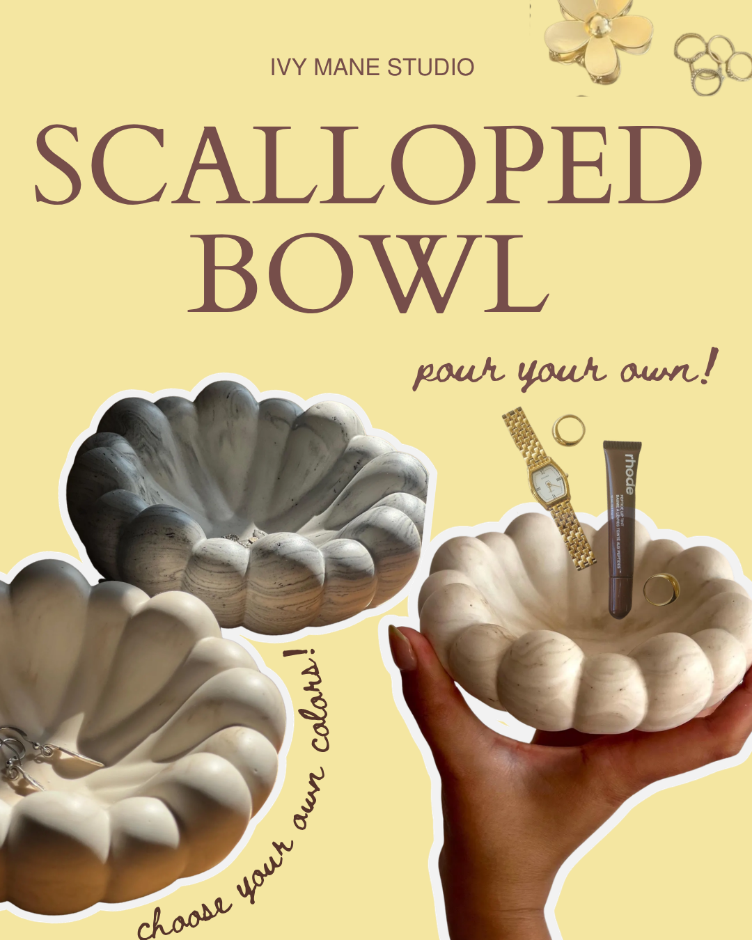 Make Your Own – Scalloped Bowl