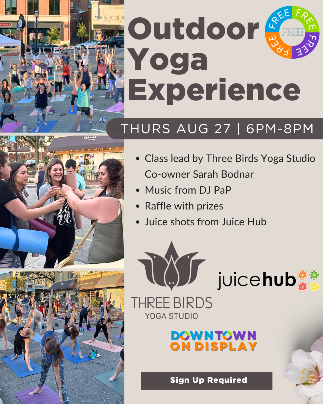 Outdoor Yoga Experience