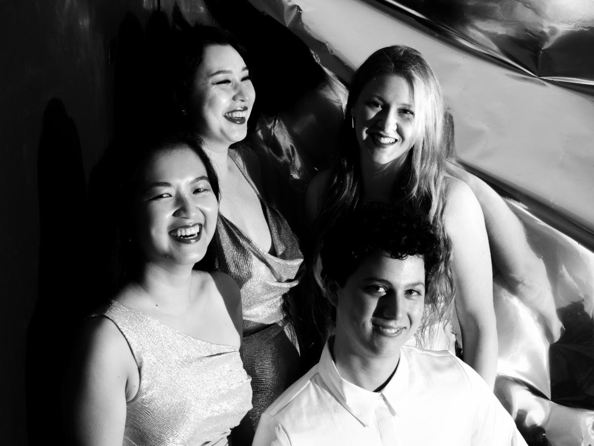 Ulysses Quartet Concert on the lawn at Van Vleck