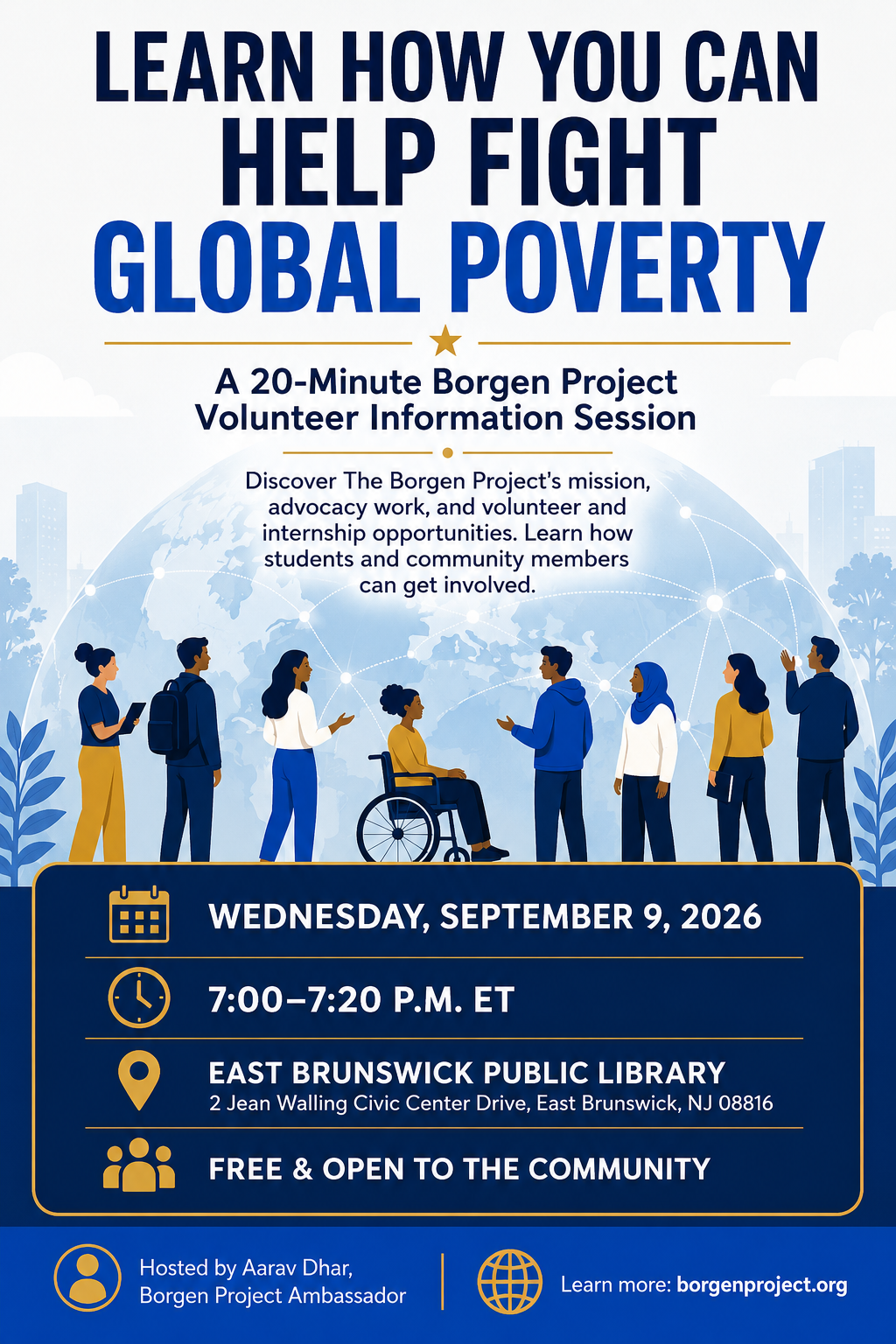 Learn About Volunteering with The Borgen Project