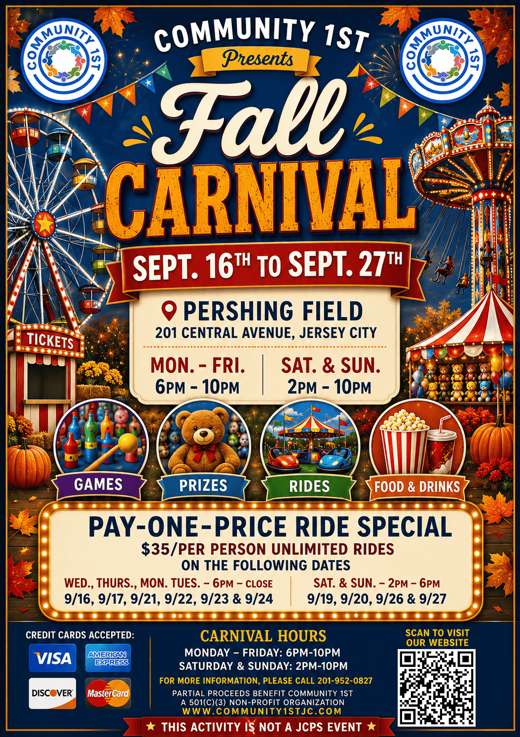 Pershing Field Fall Carnival