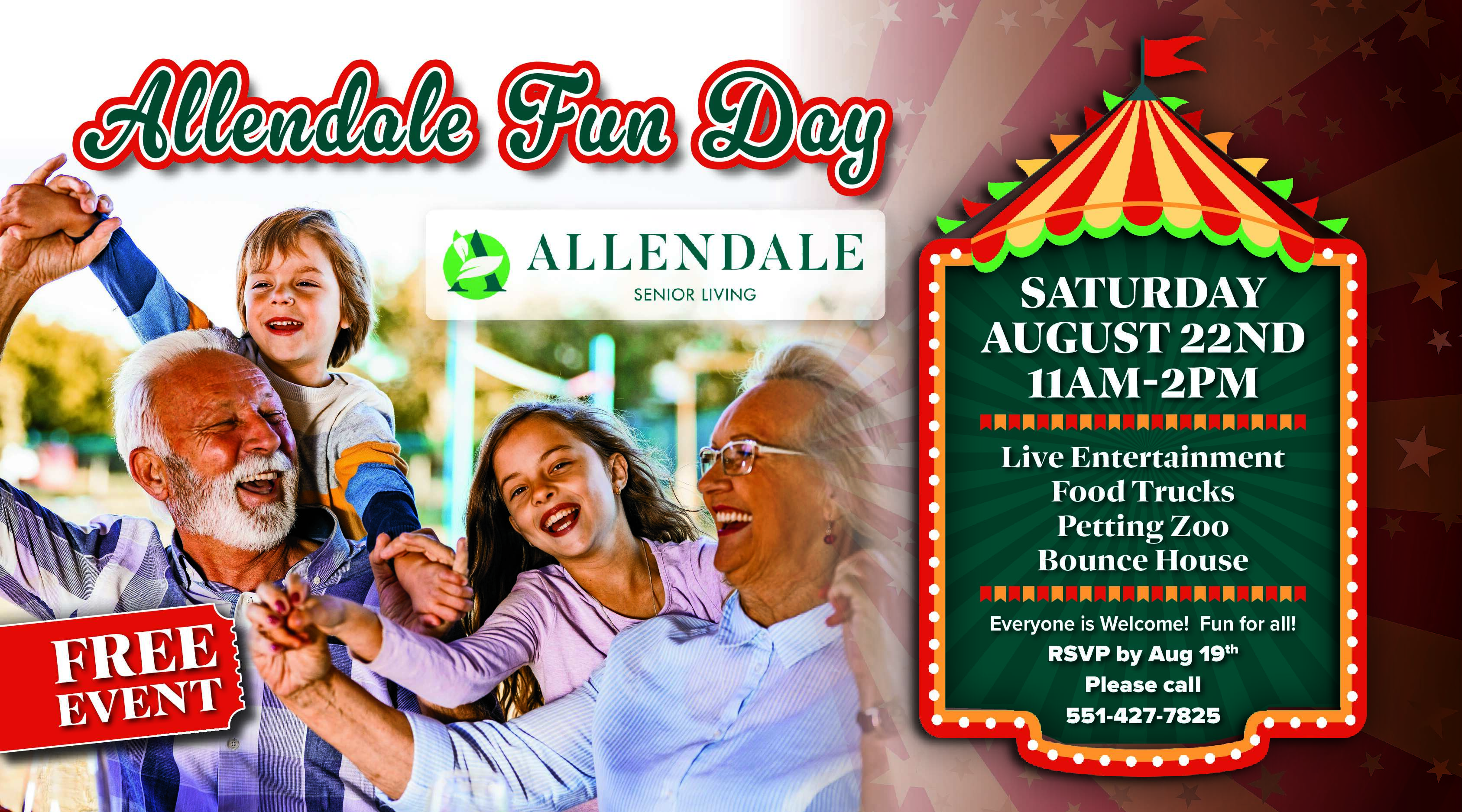Aug. 22: Allendale Senior Living Hosting Community Fair