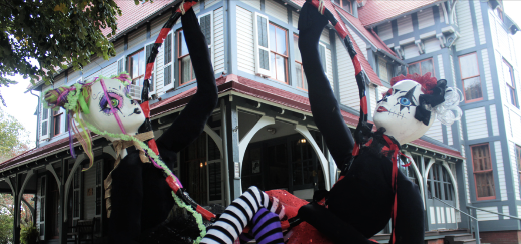Cape May’s Scarecrow Alley at the Emlen Physick Estate