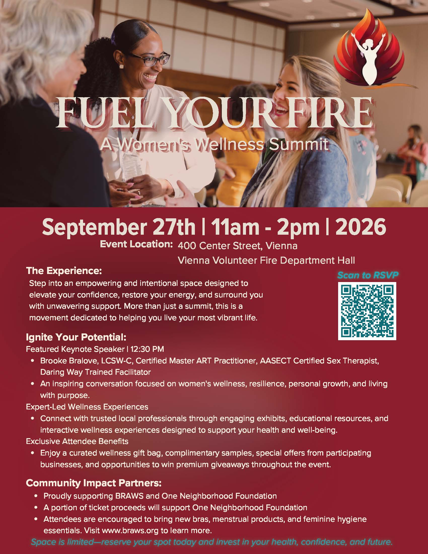Fuel Your Fire – A Women’s Wellness Summit