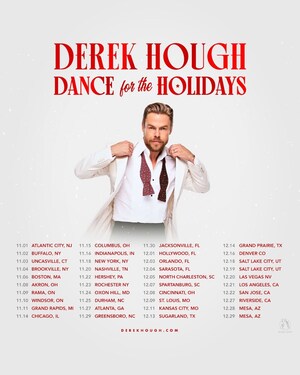 Derek Hough Dance For The Holidays Tour!