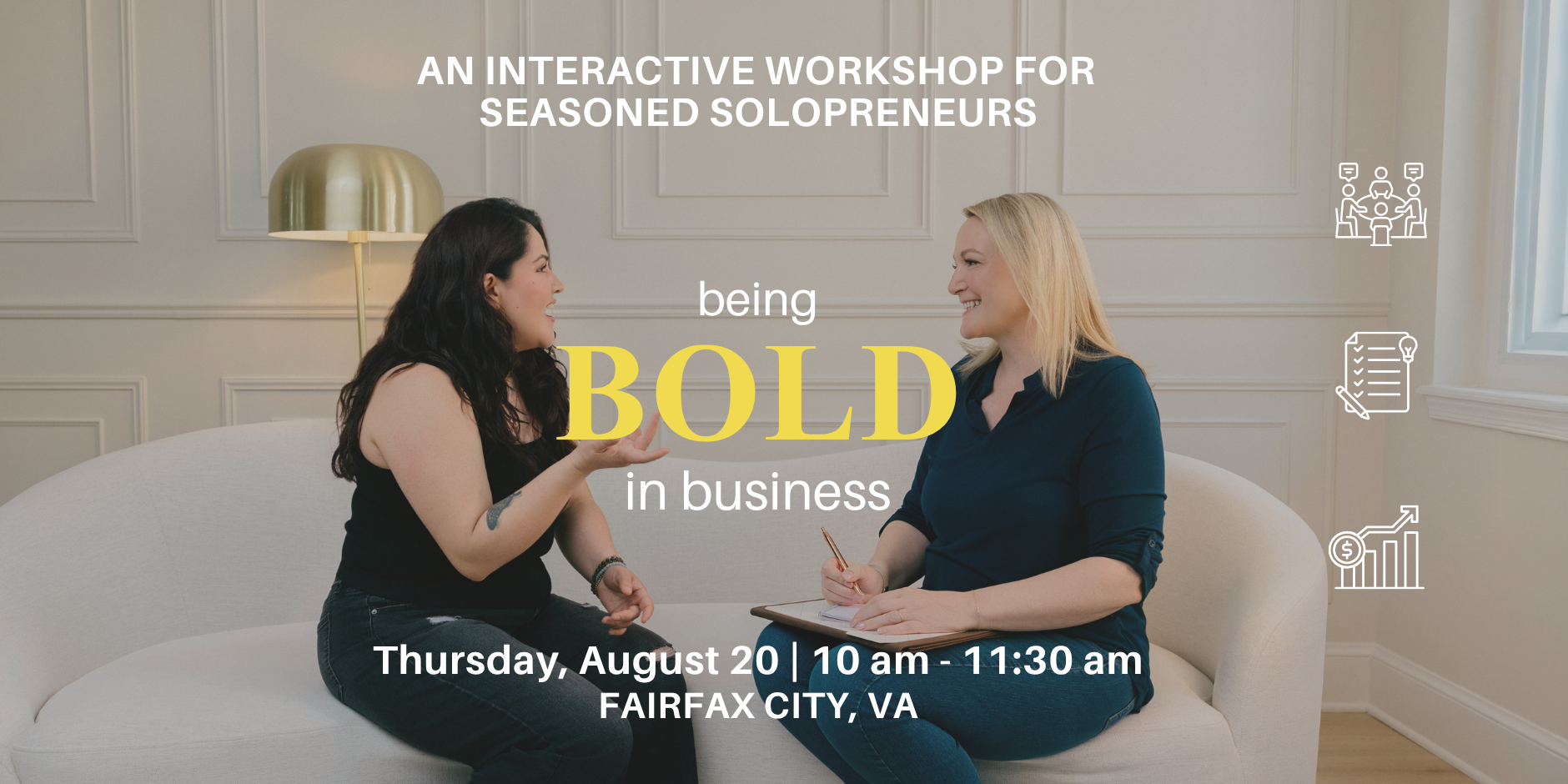 Being BOLD in Business (Solopreneur Strategy Session)