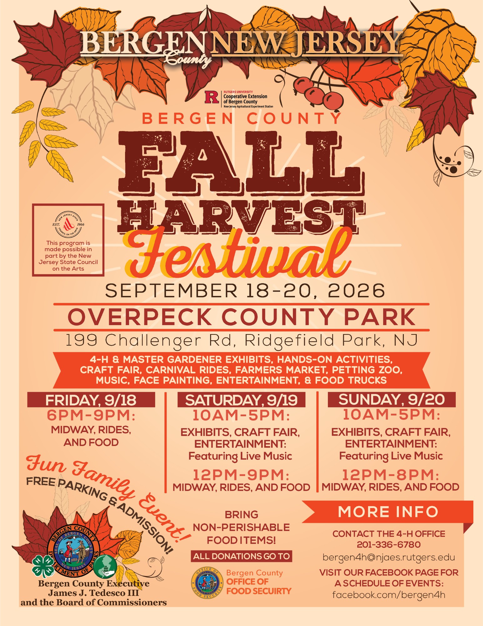 Bergen County Fall Harvest Festival