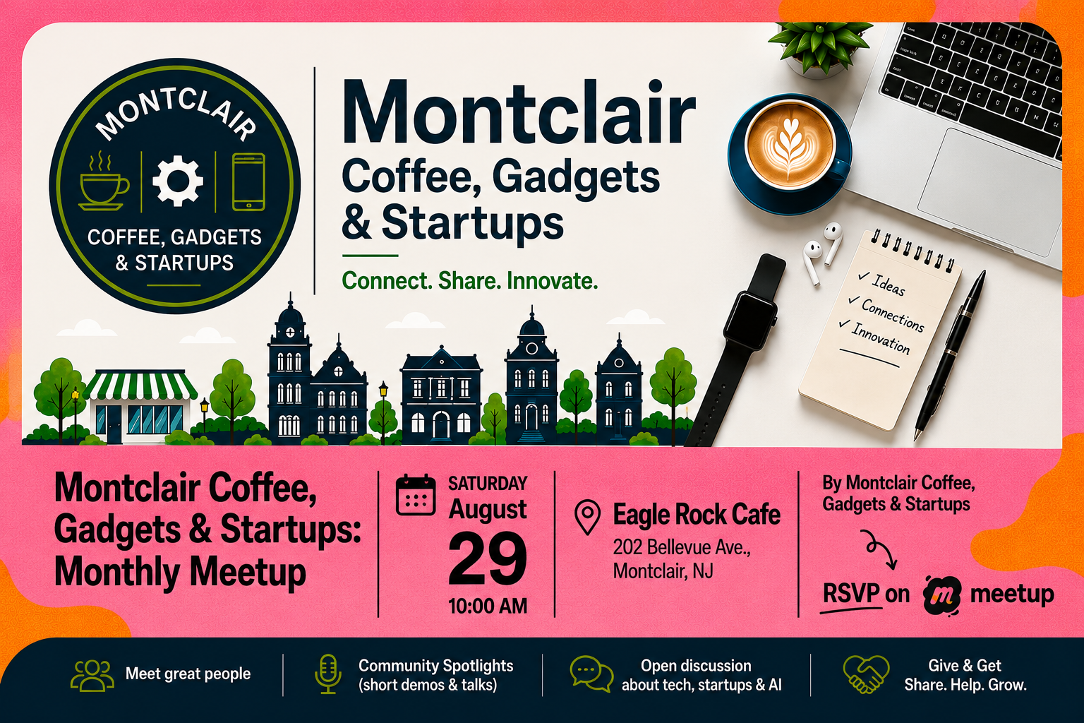 Montclair Coffee, Gadgets & Startups _ Monthly Meetup