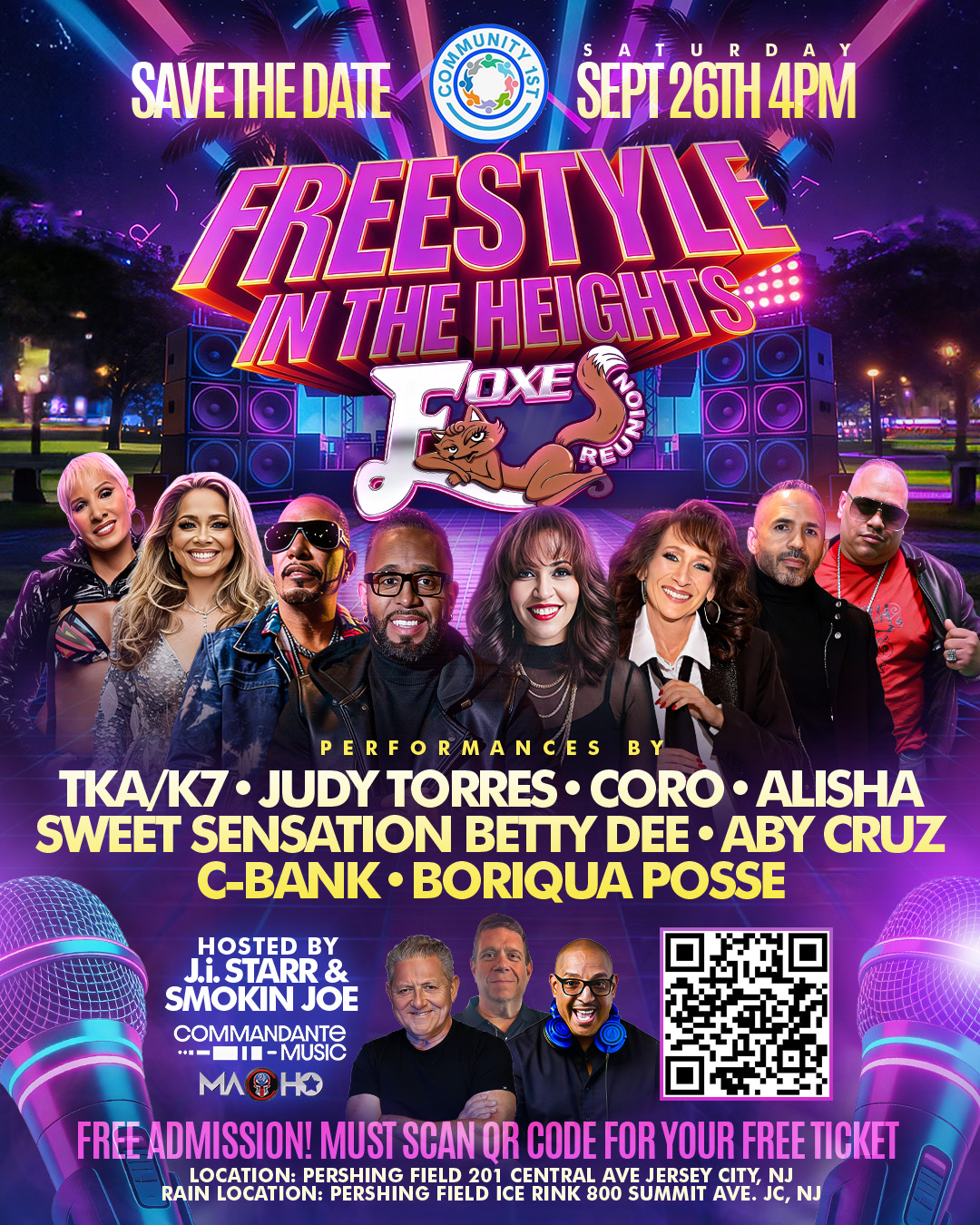 Freestyle In The Heights “Foxes Reunion Concert”
