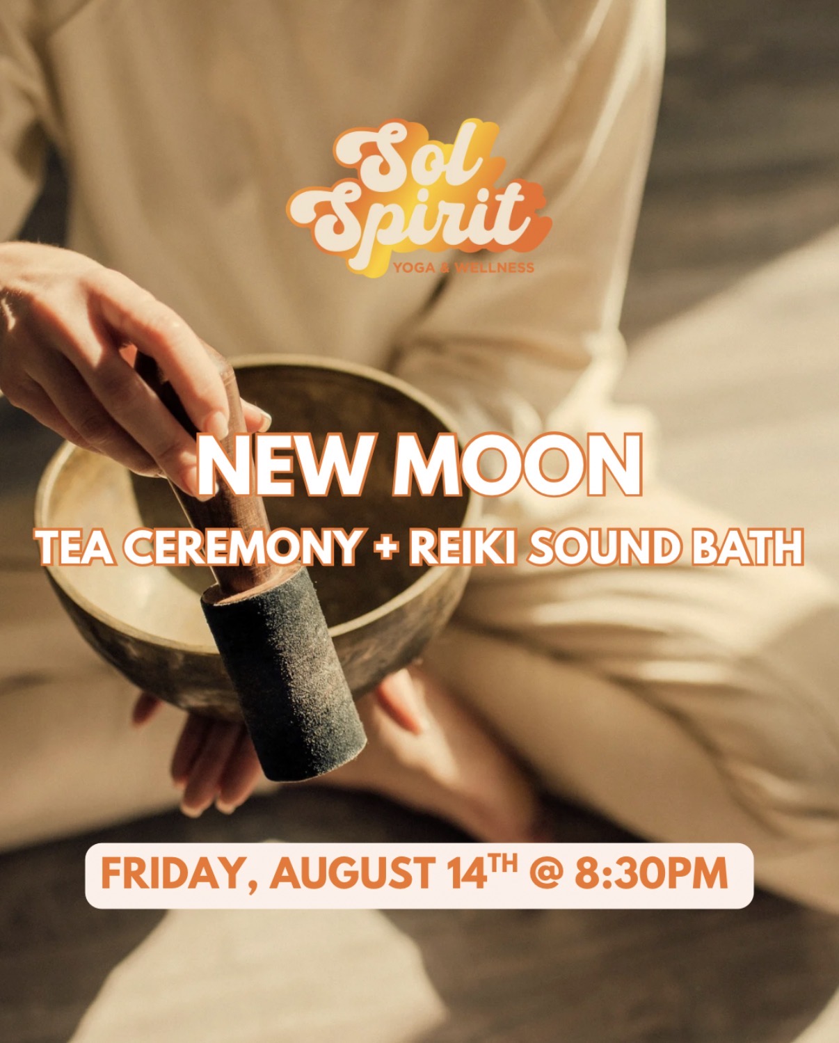 New Moon Tea Ceremony + Reiki Sound Bath