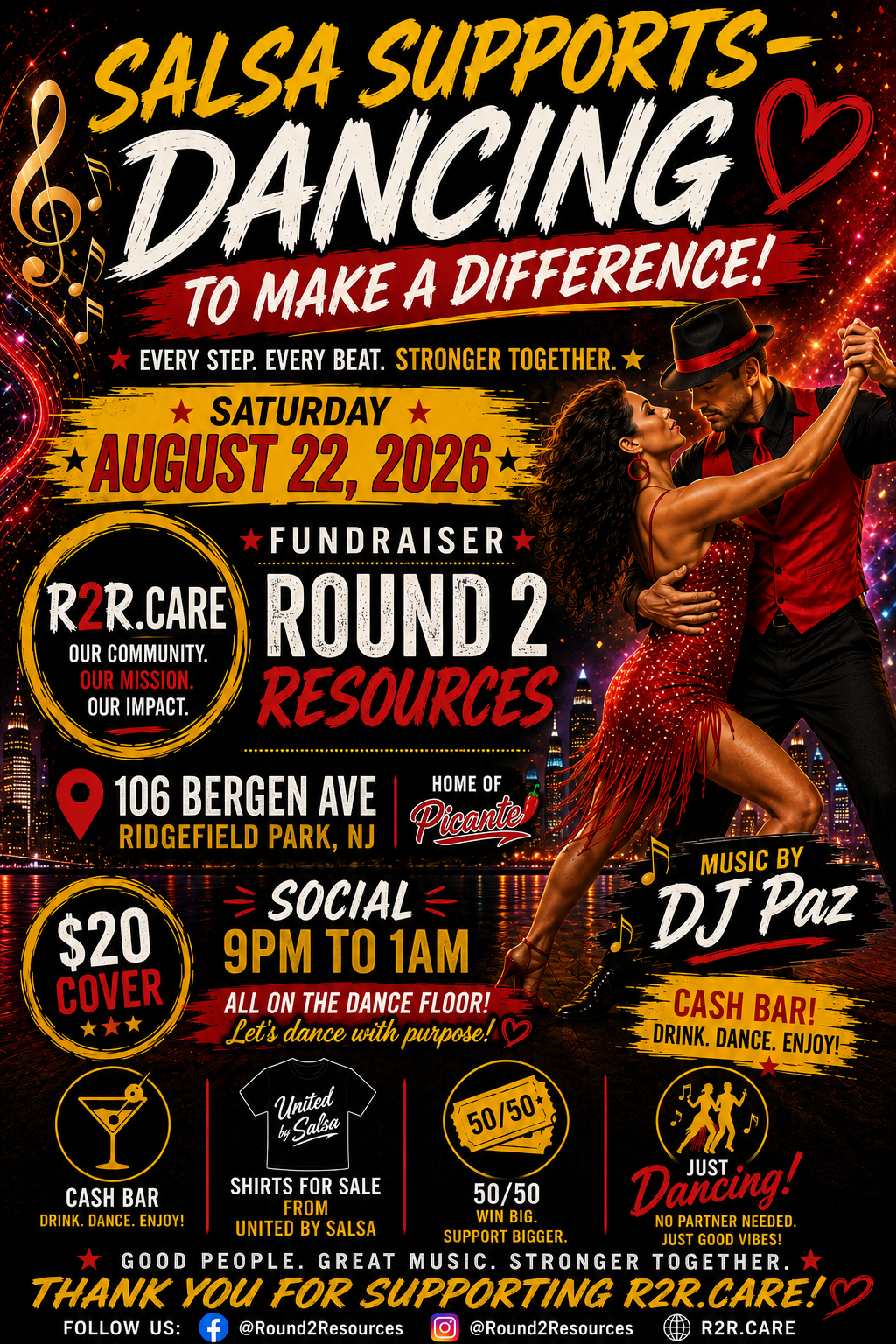 Dancing to Make a Difference Salsa Fundraiser