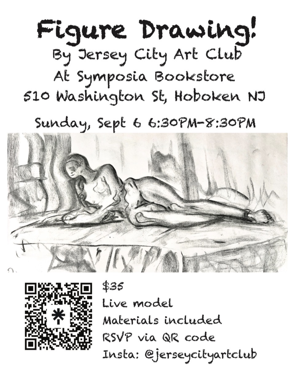 Figure Drawing by Jersey City Art Club