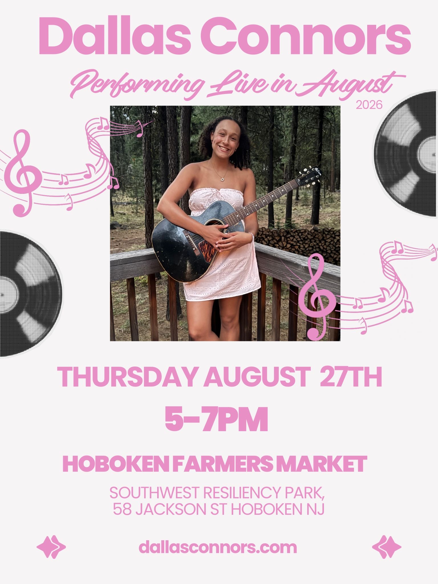 Dallas Connors Live at the Hoboken Farmers Market!