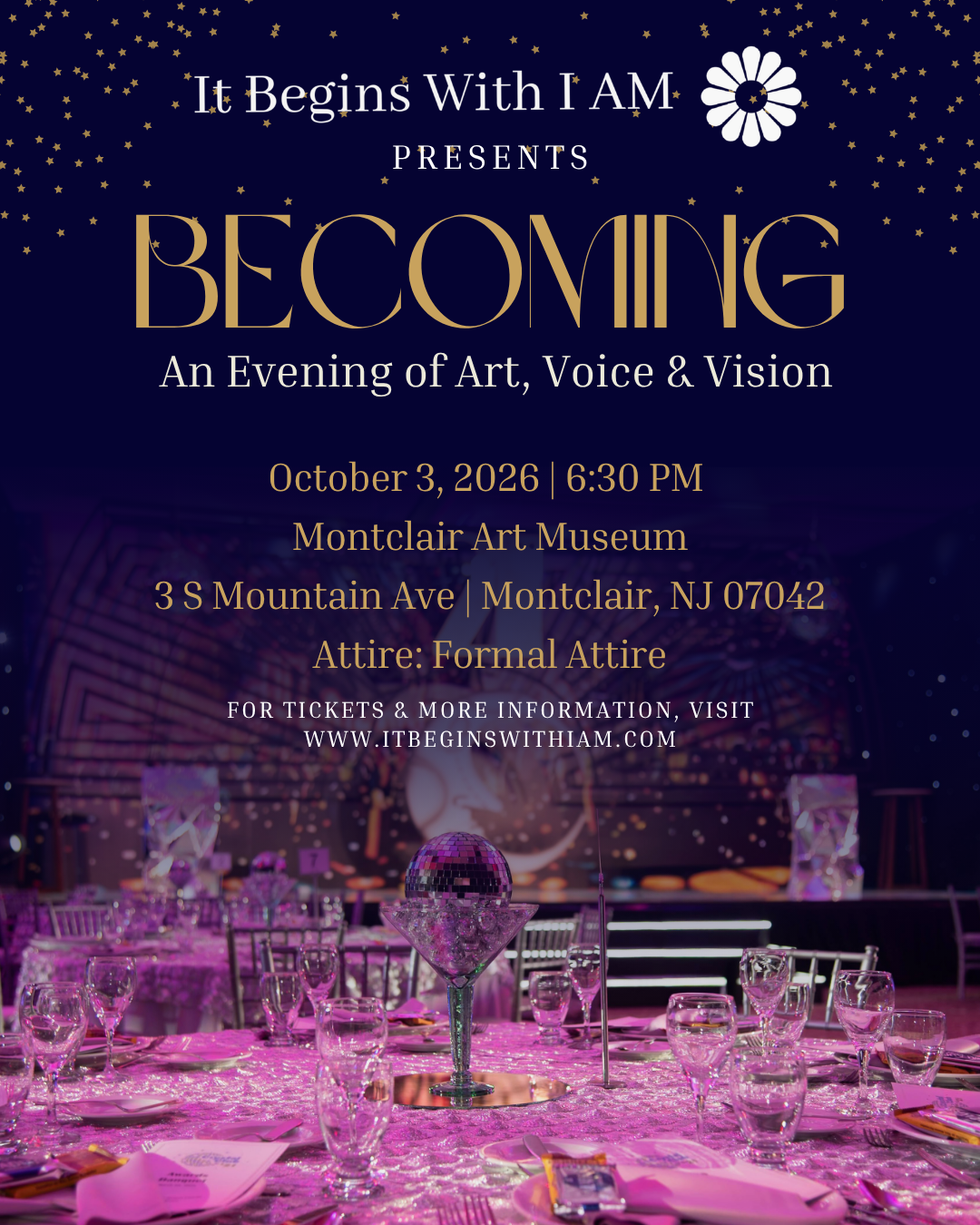 Becoming: An Evening of Art, Voice & Vision