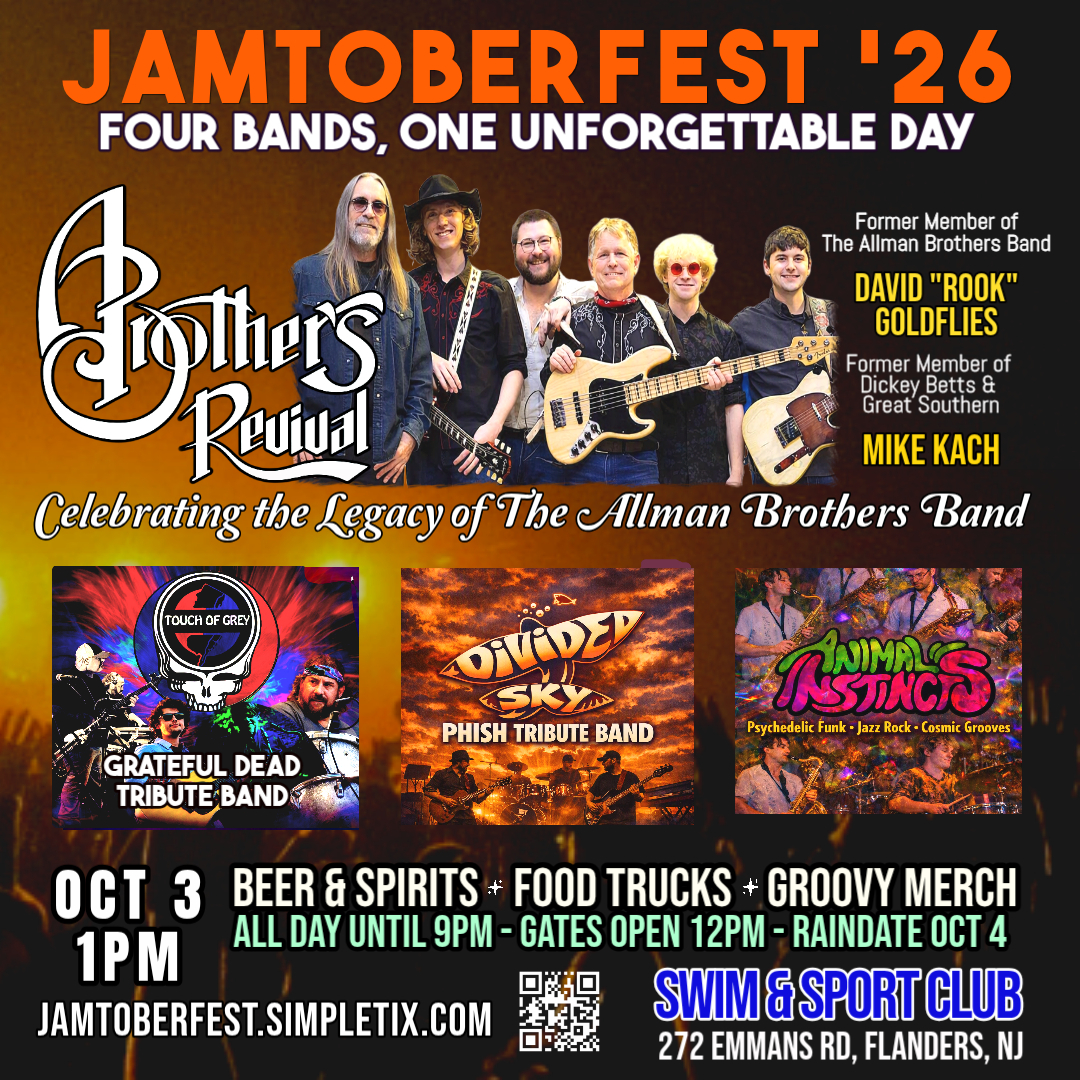 Jamtoberfest ’26: Jam Band Concert & Festival