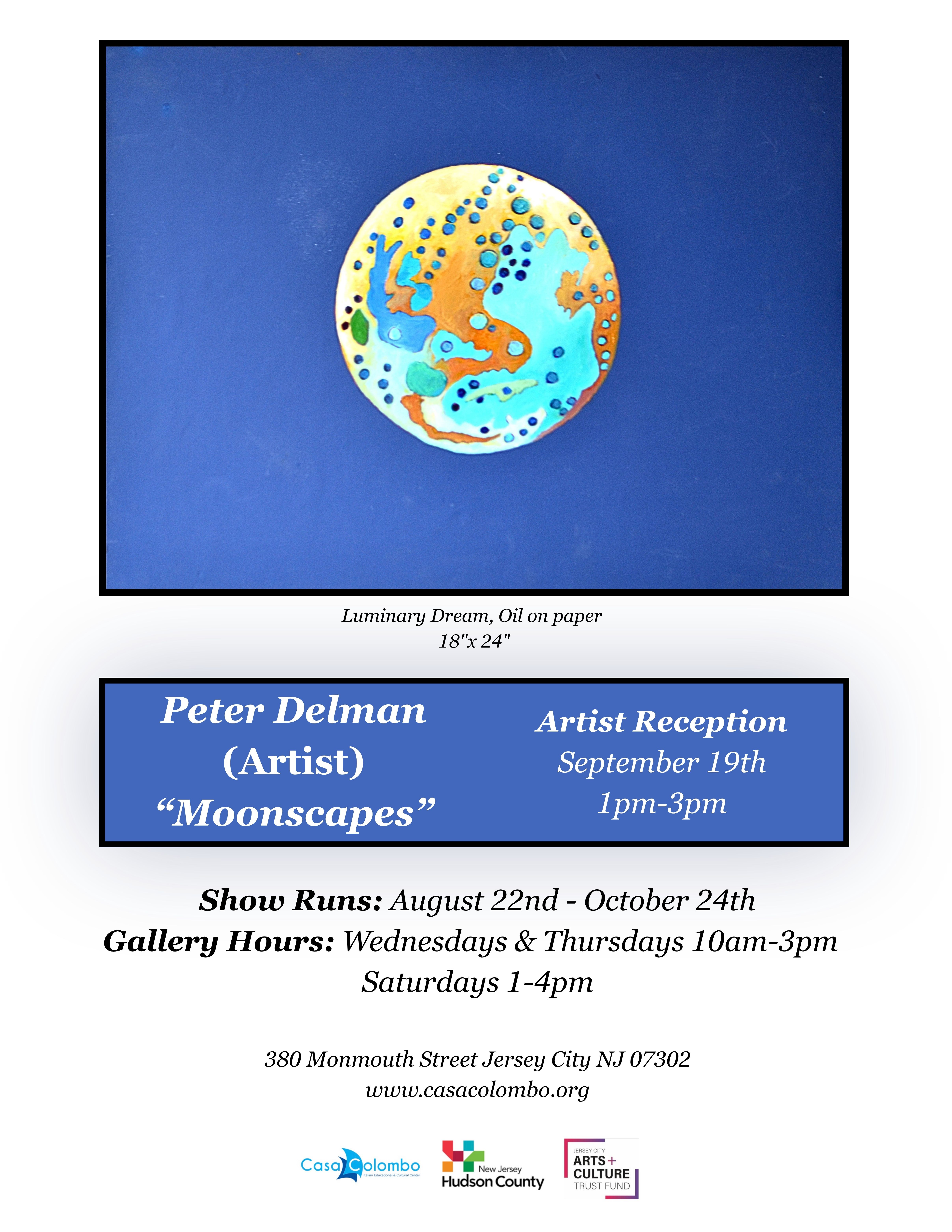 ‘Moonscapes’ by Peter Delman