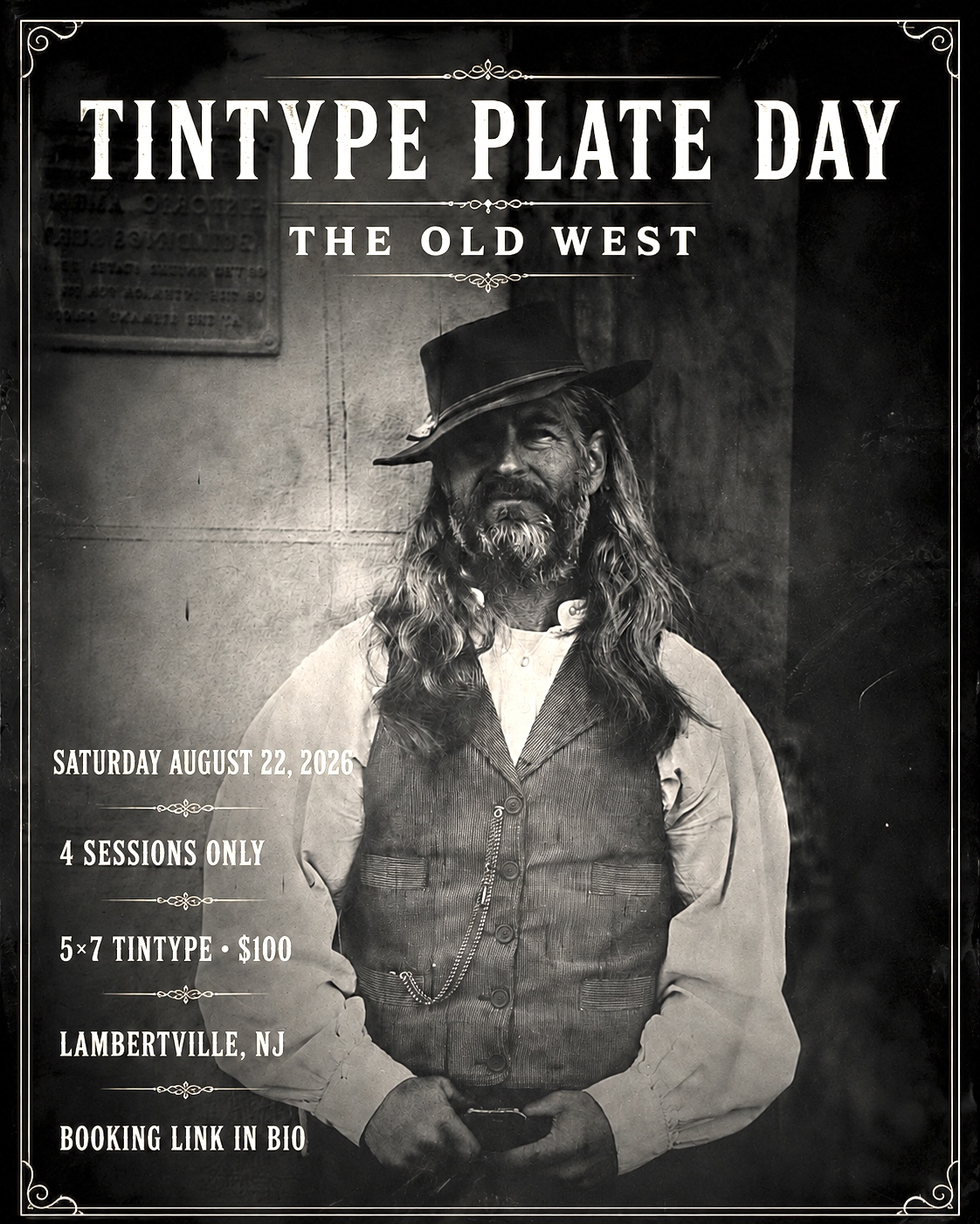 Daniel Leocadi Wetplate Collodion Tintype Portrait Studio