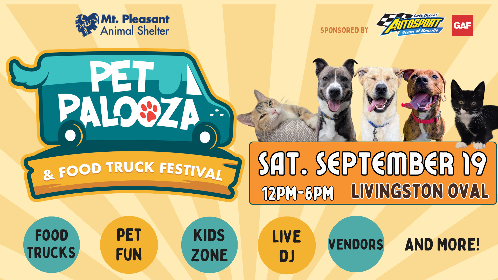 Pet Palooza and Food Truck Festival