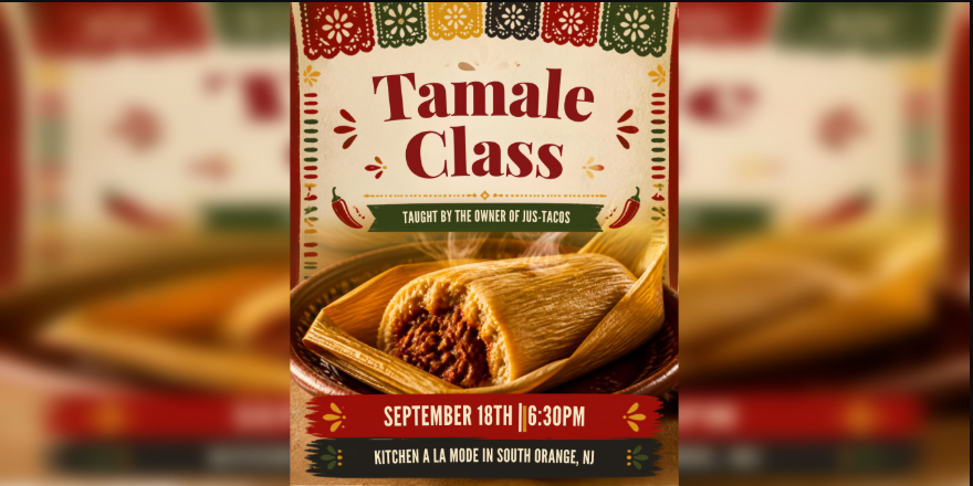 Tamale Making with Jus-Tacos 9/18 6:30p