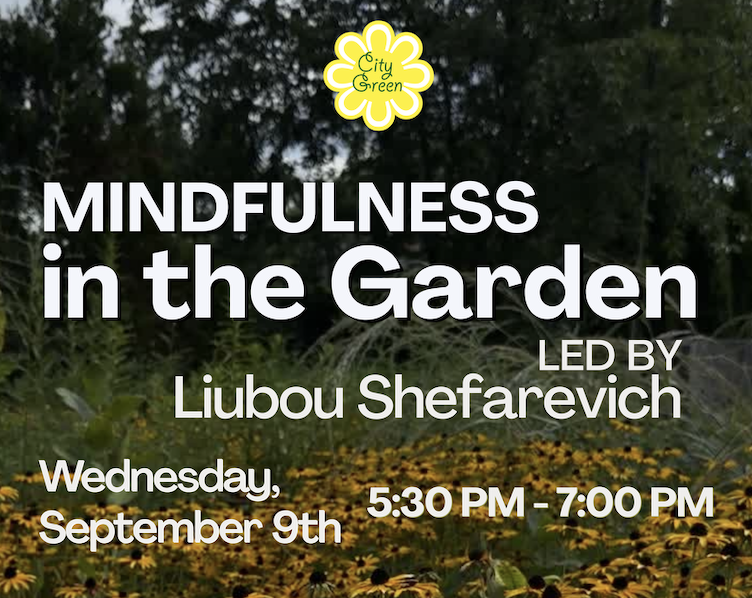 Mindfulness in the Garden