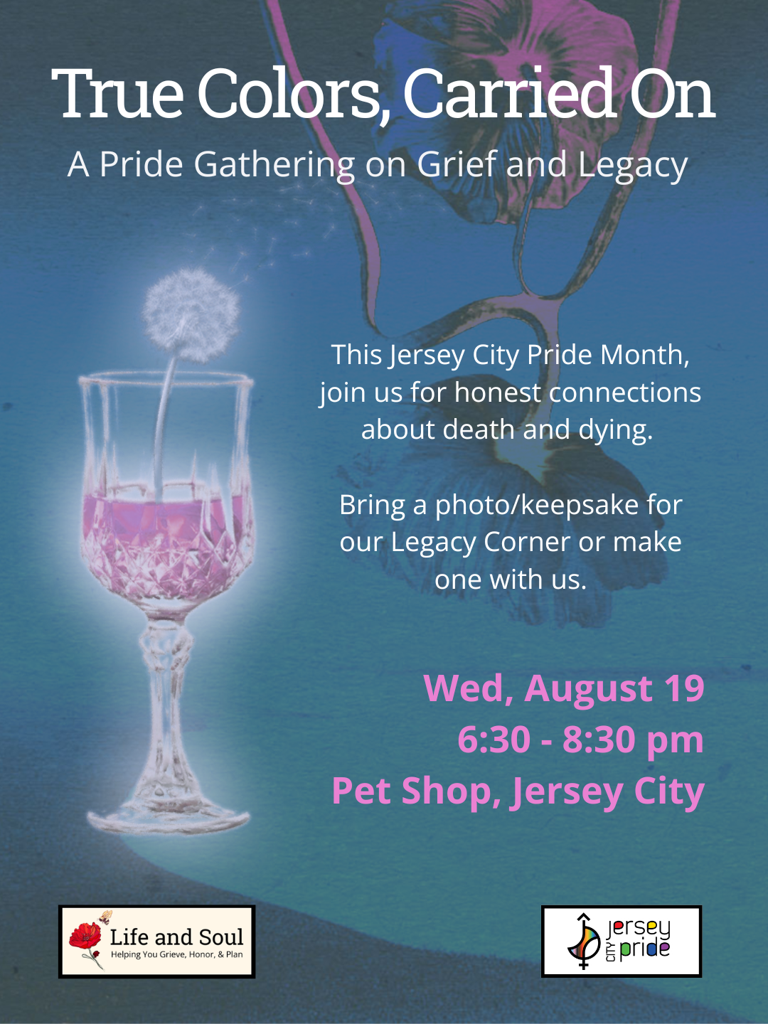 True Colors, Carried On:  A Pride Gathering on Grief and Legacy
