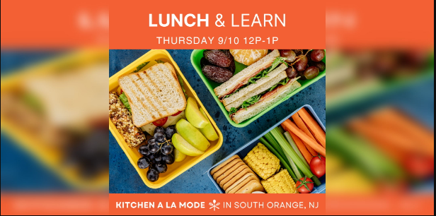 Lunch and Learn with Chef Erin 9/10 12p