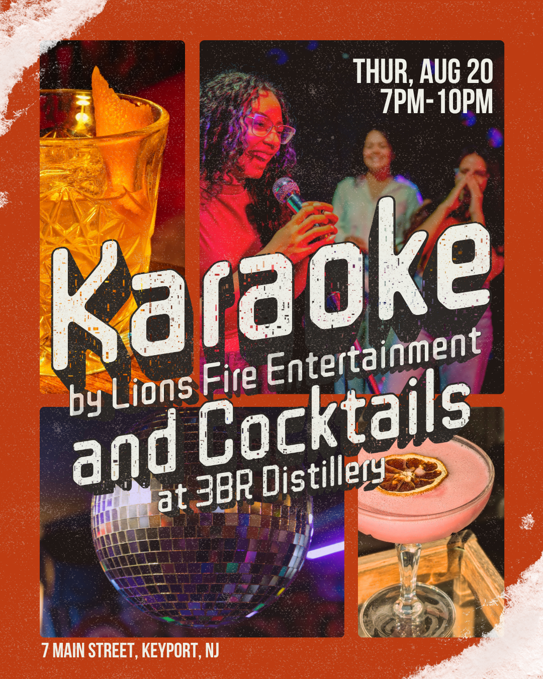 Karaoke with Lions Fire Entertainment!
