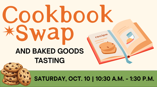 Cookbook Swap & Baked Goods Tasting