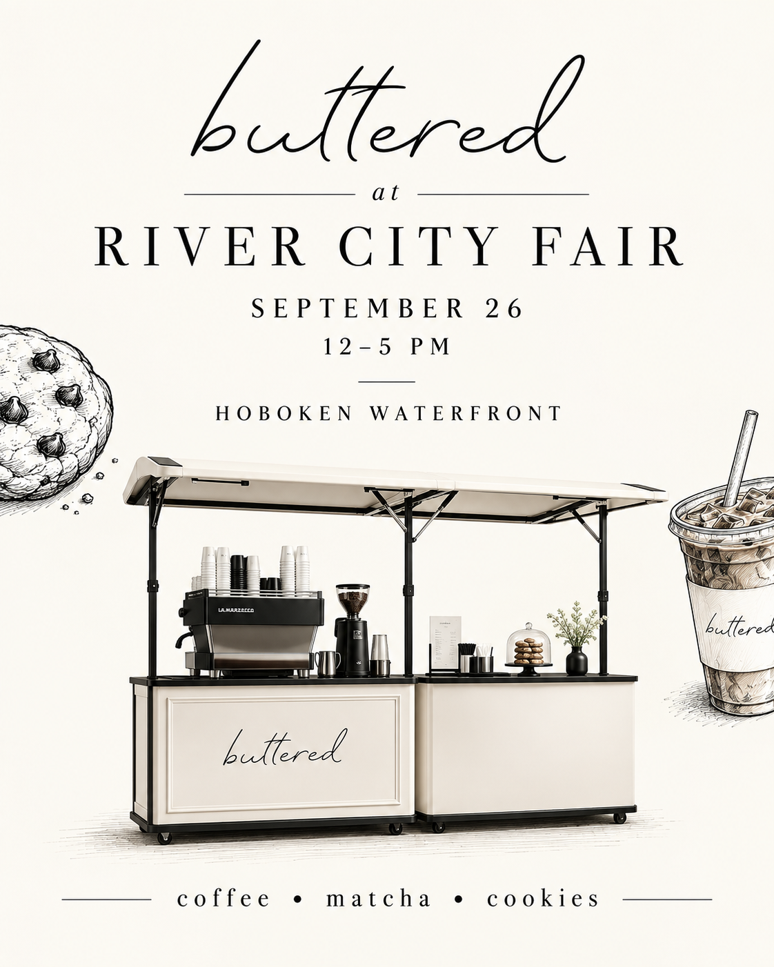 buttered cafe at River City Fair