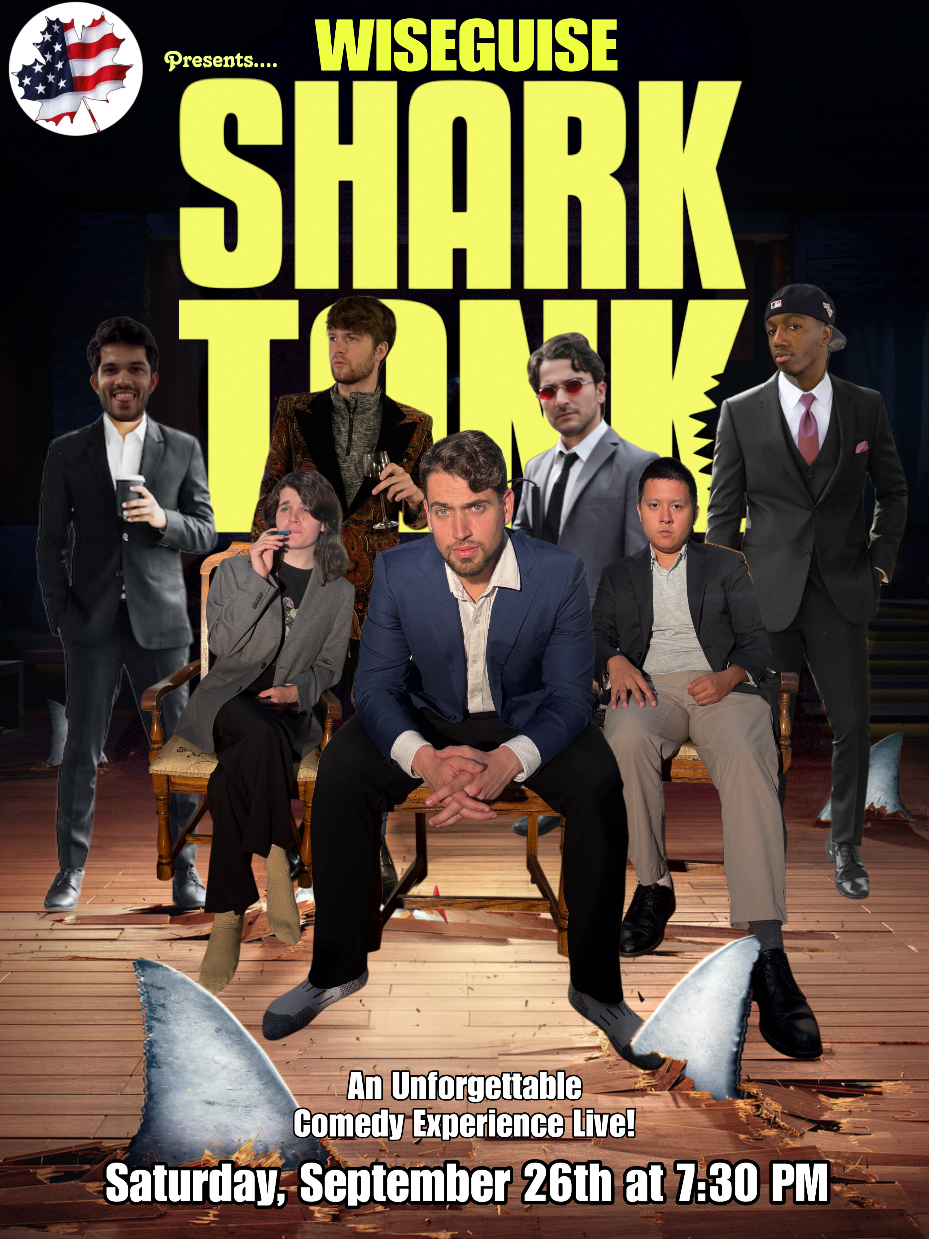 WiseGuise Shark Tank: A Comedy Improv Show