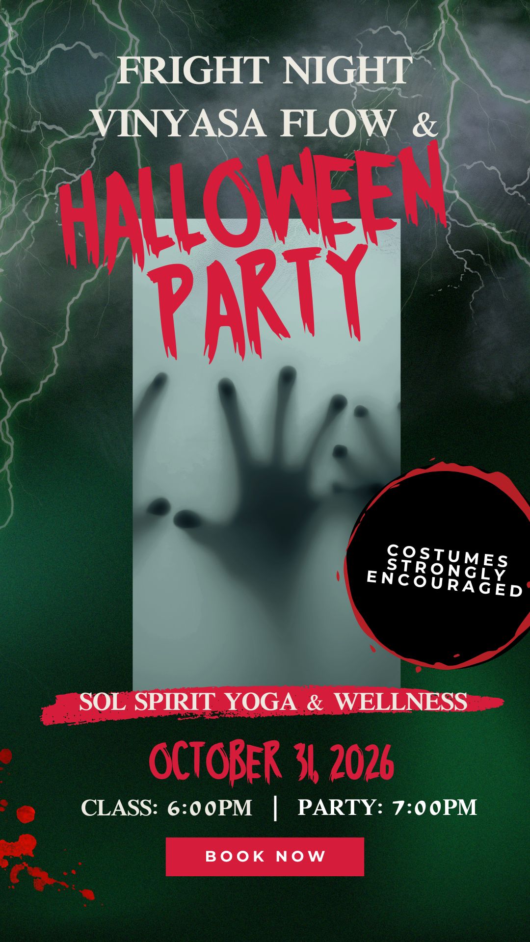 Fright Night Vinyasa Flow + Halloween Party