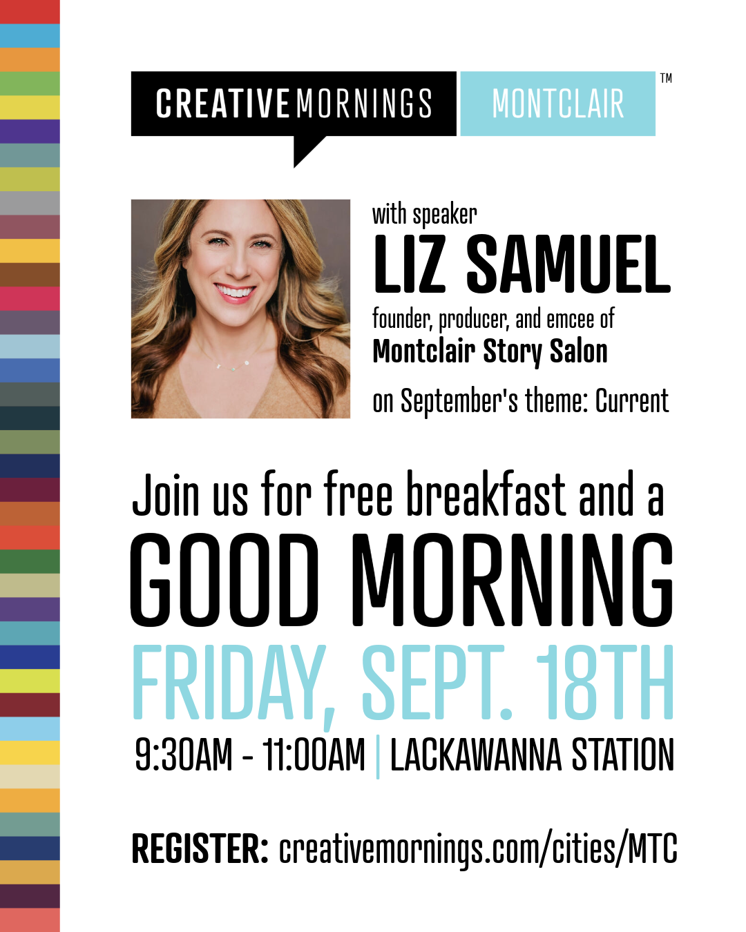 CreativeMornings: Liz Samuel
