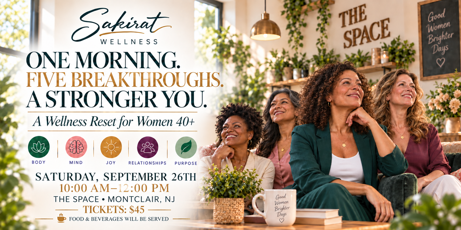 The Balanced & Successful Woman: A Five-Part Wellness Reset – Montclair, NJ