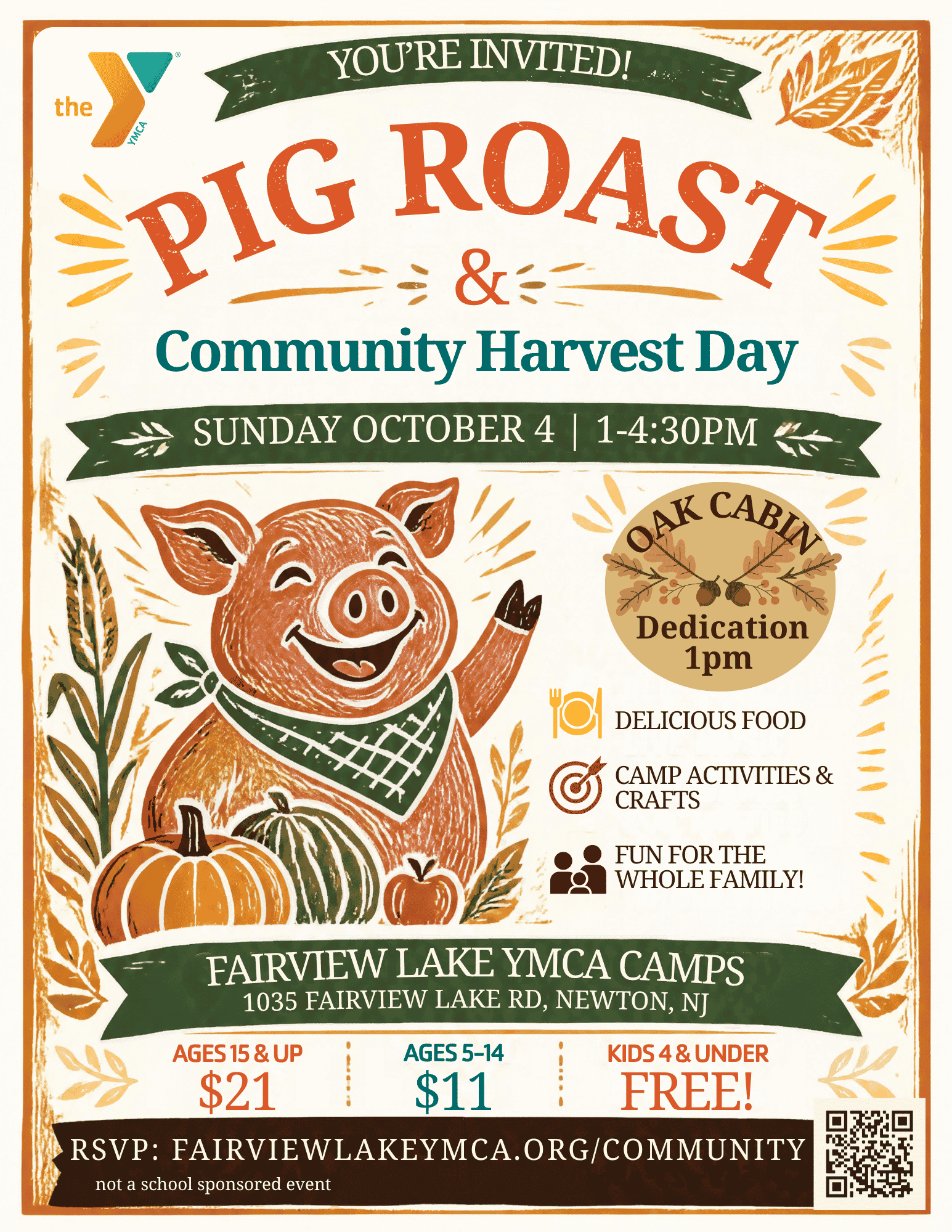 Pig Roast and Community Harvest Day