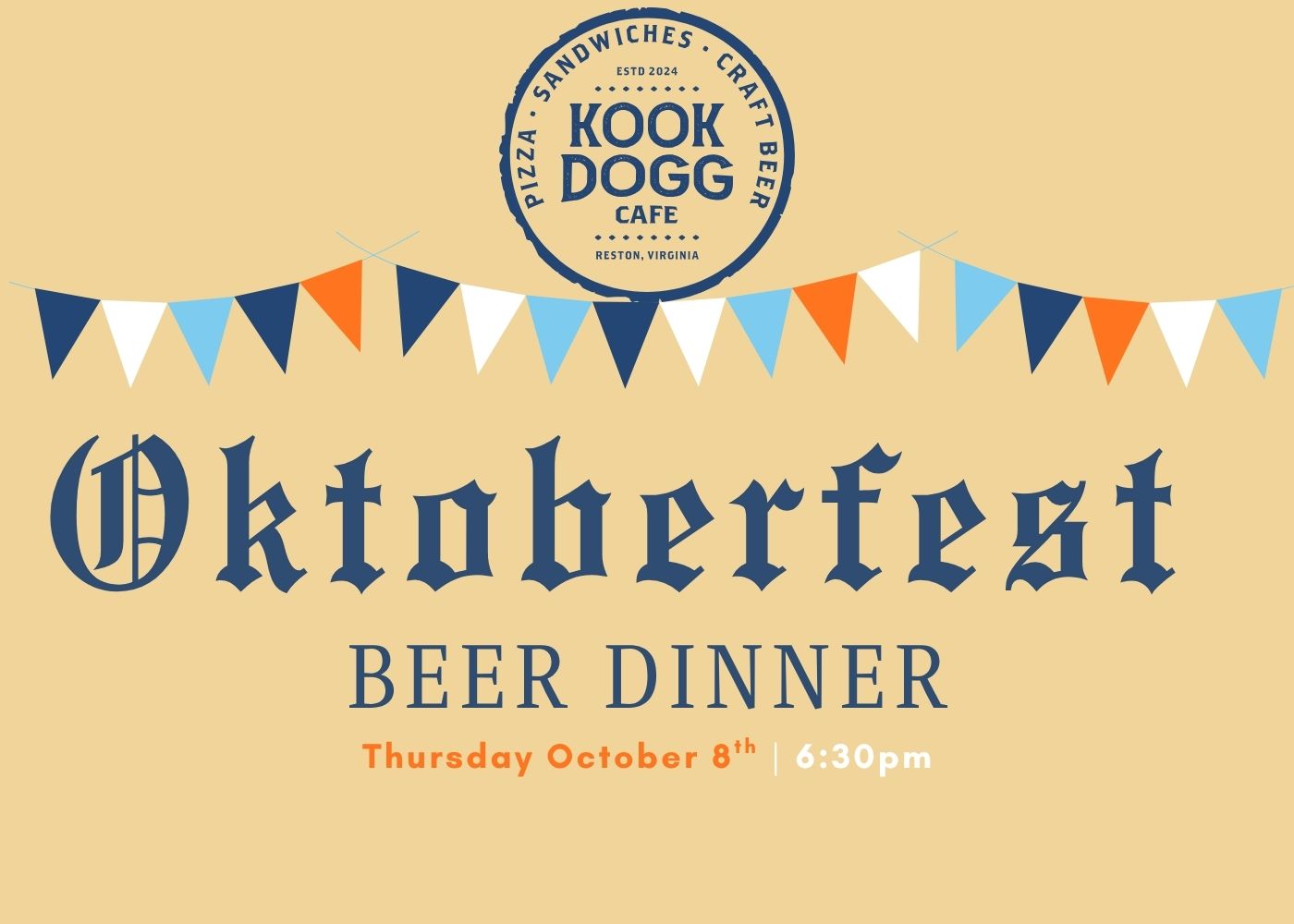 Oktoberfest Beer Dinner
