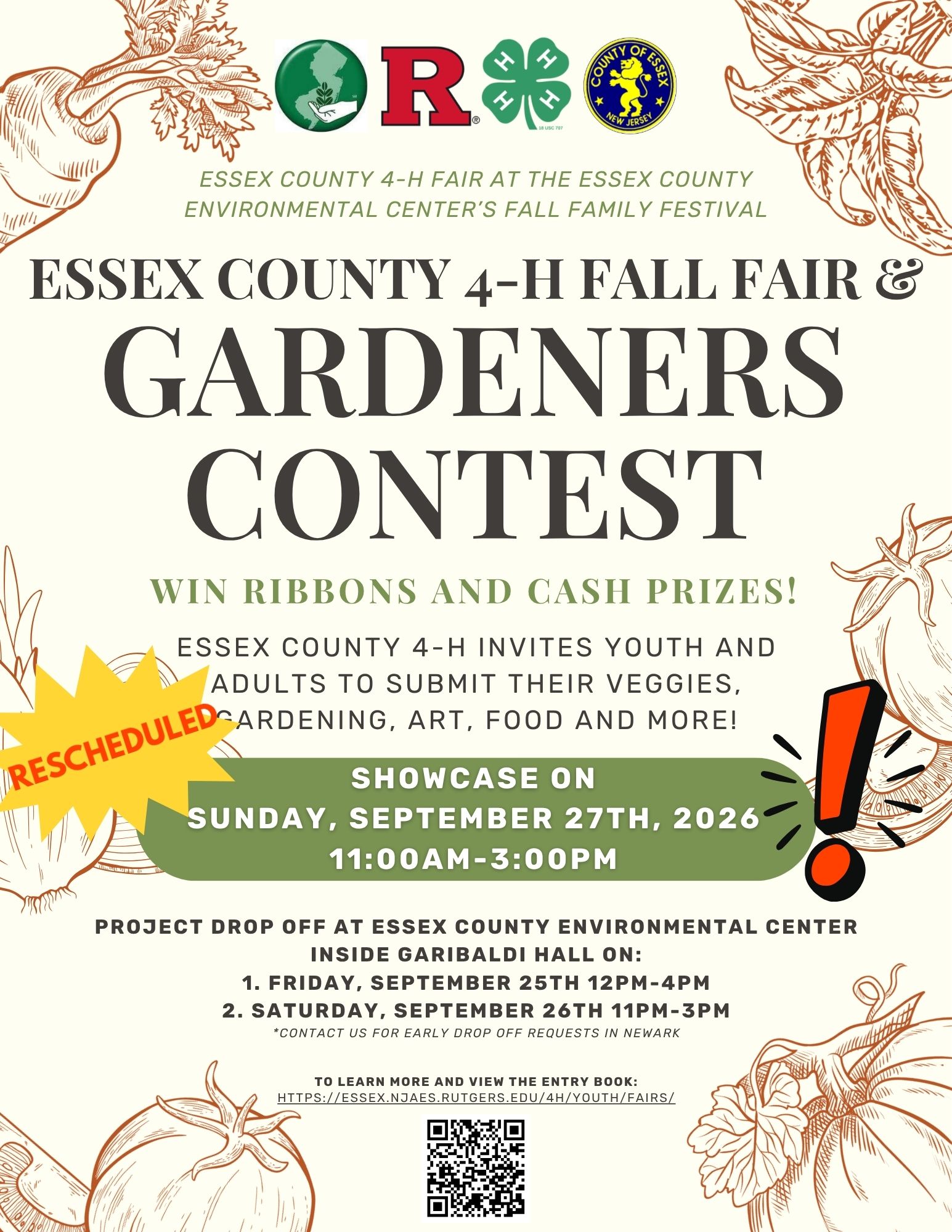 Essex County 4-H Fall Fair & Gardeners Contest