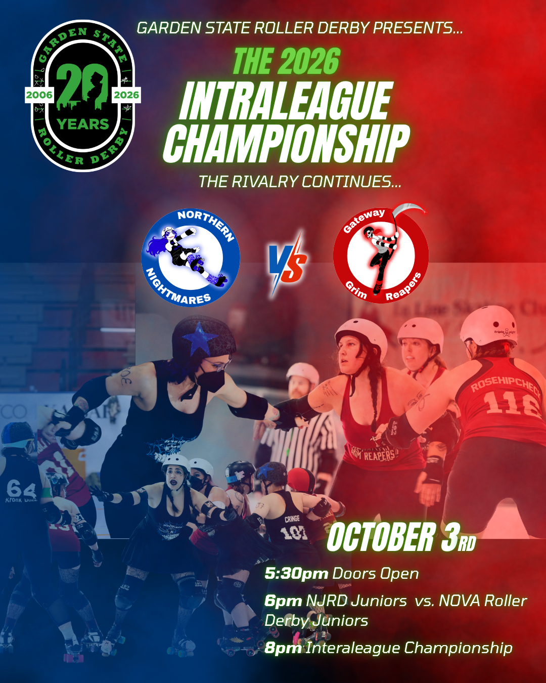 Garden State Roller Derby Intraleague Championship Bout
