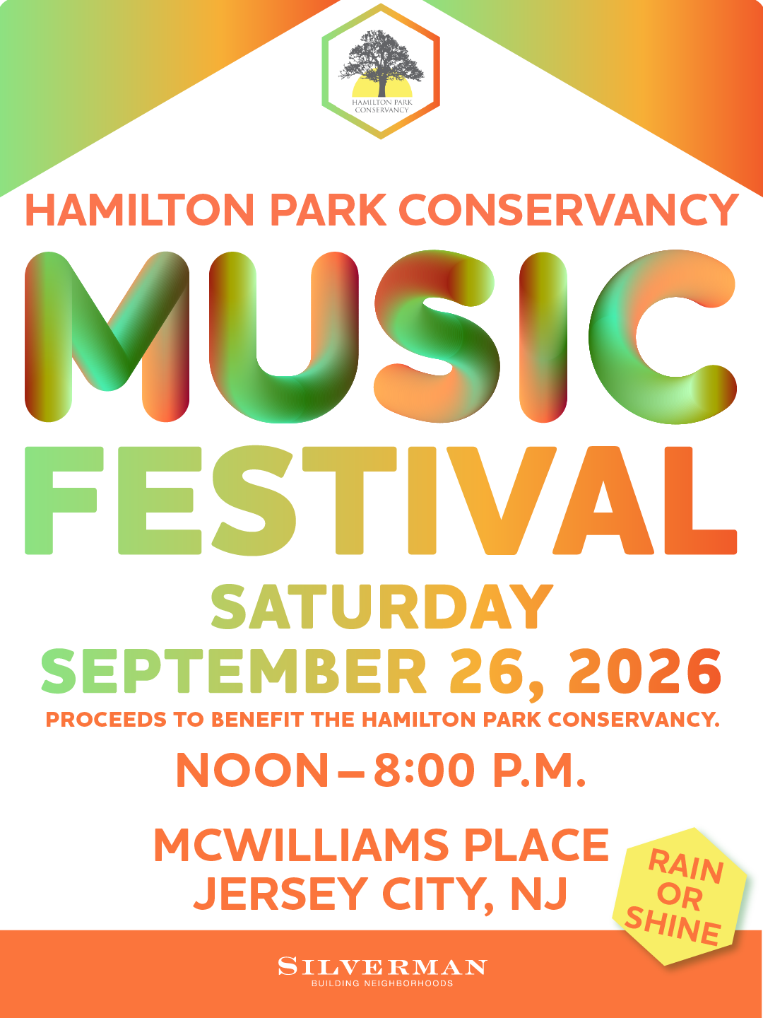 Hamilton Park Conservancy Music Festival