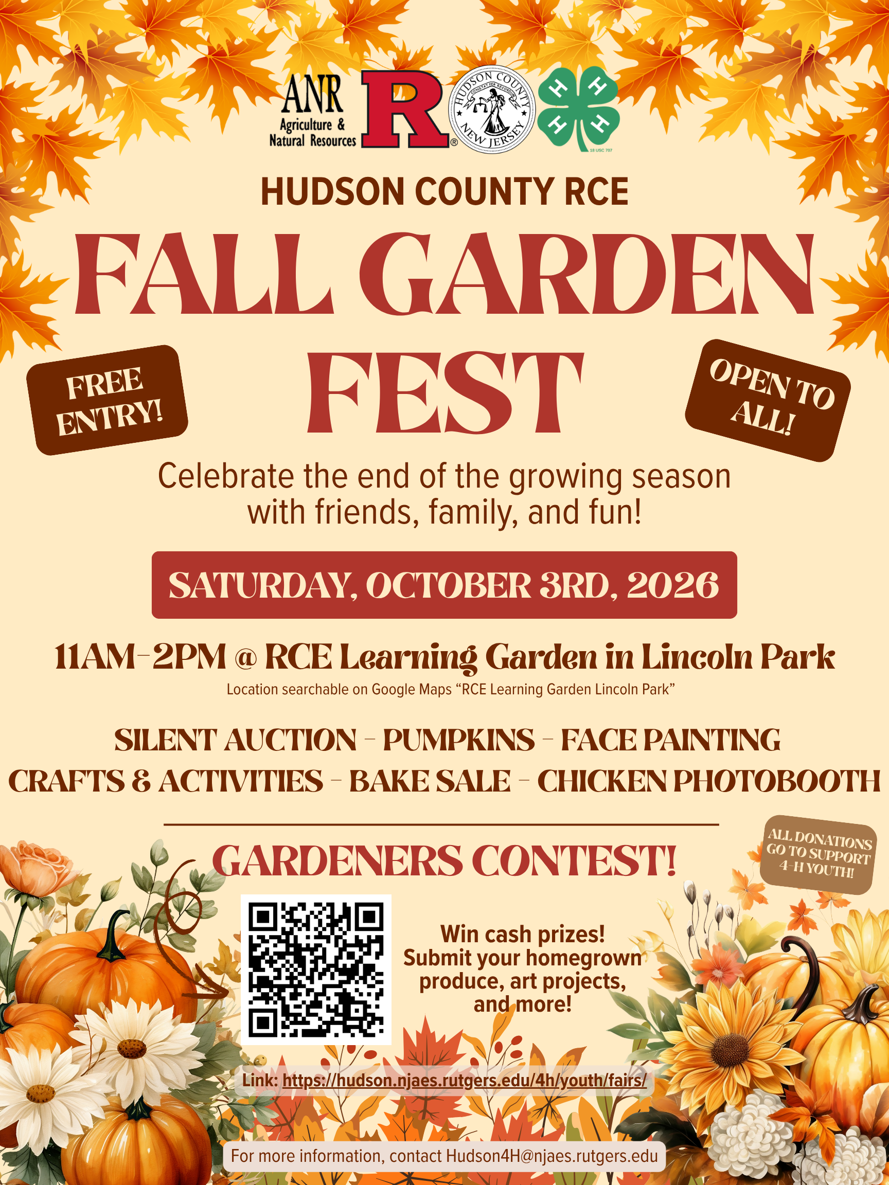 Hudson County RCE Fall Garden Fest